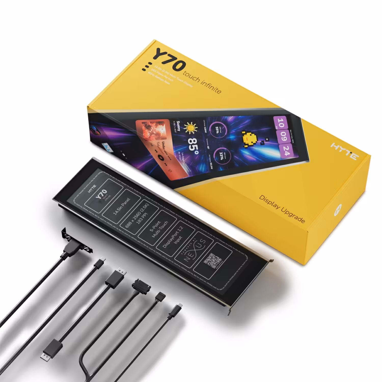 خرید نمایشگر لمسی کیس HYTE Y70 Infinite Pitch Black با بهترین قیمت