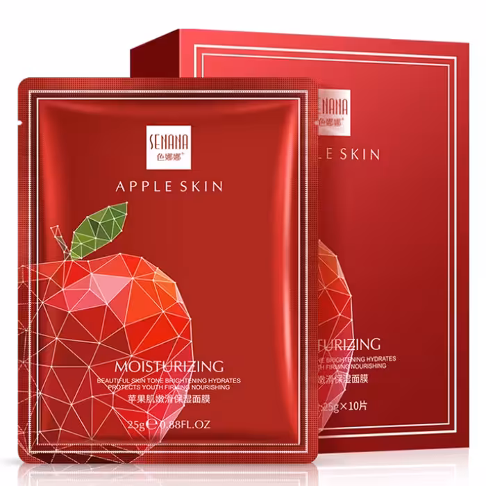 ماسک ورقه ای سیب قرمز سنانا - SENANA