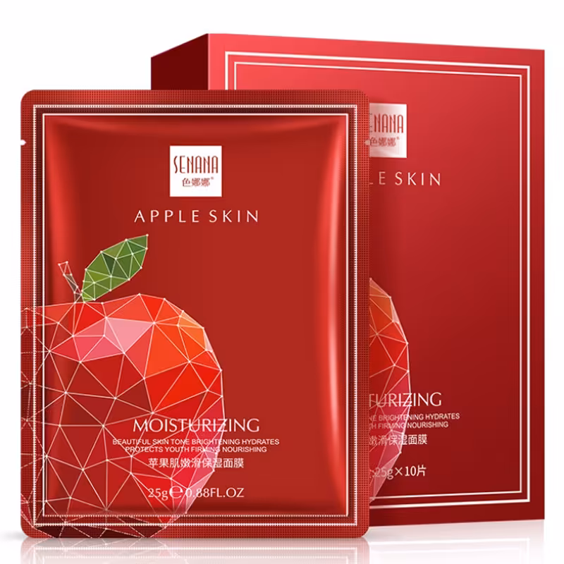 ماسک ورقه ای سیب قرمز سنانا - SENANA