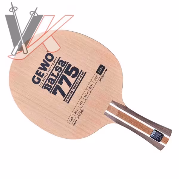 چوب راکت پینگ پنگ جوو مدل بالسا کربن 775 کد 2004095