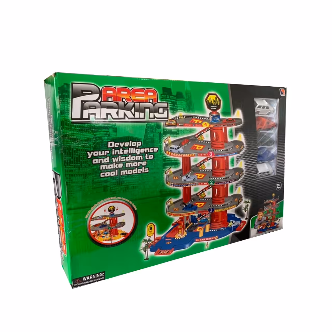 کیت ماشین بازی مدل Parking Area