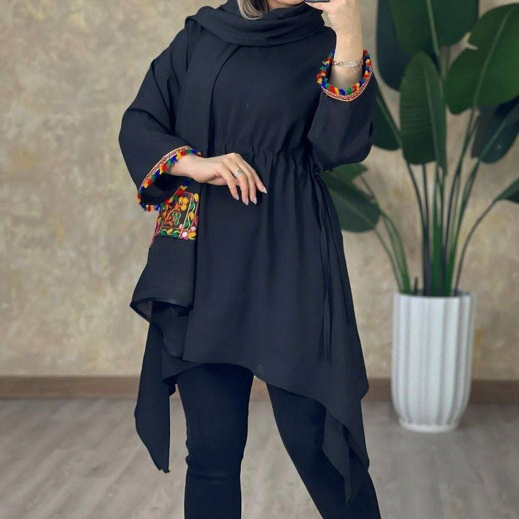 تونیک مانتویی ابروبادی از سایز 38 تا 48