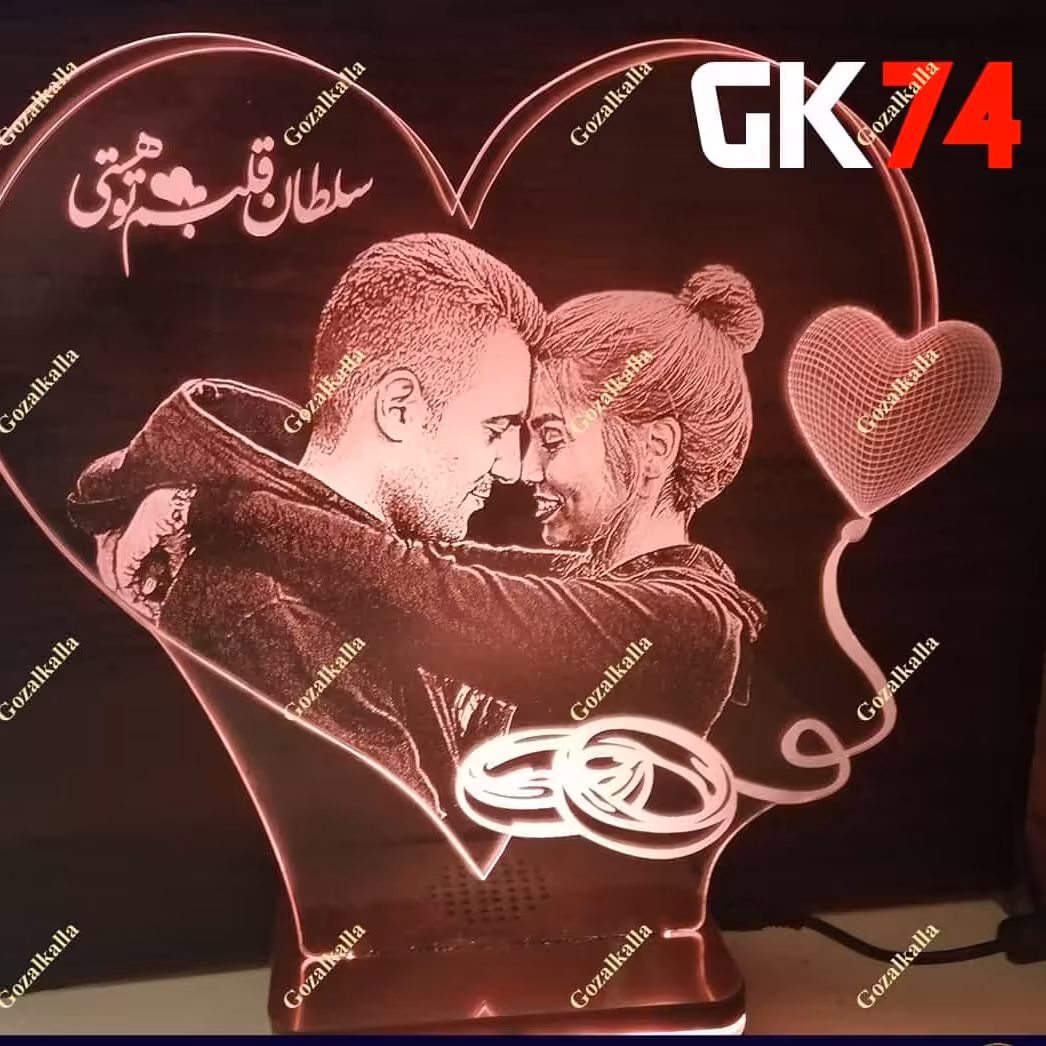 چراغ خواب  مدل g74باعکس دلخواه