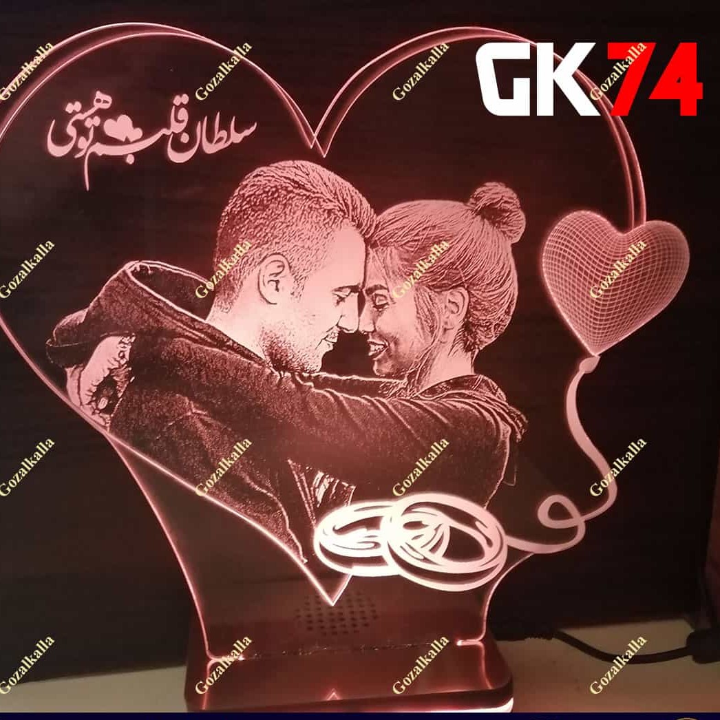 چراغ خواب  مدل g74باعکس دلخواه