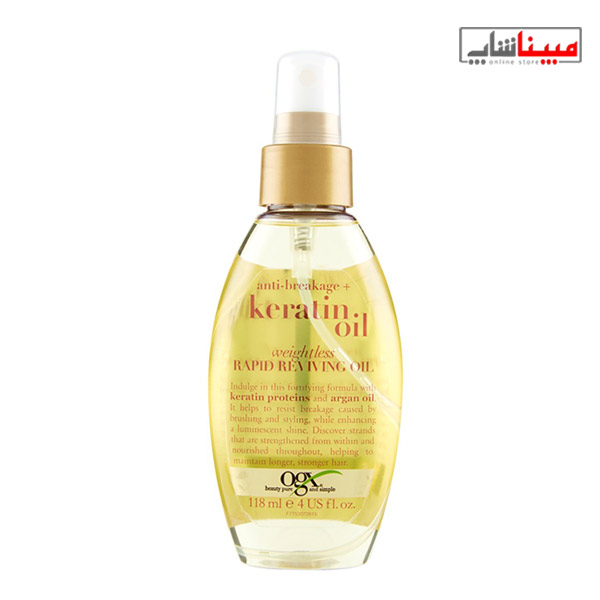 روغن کراتین ضد شکستگی اوجی ایکس