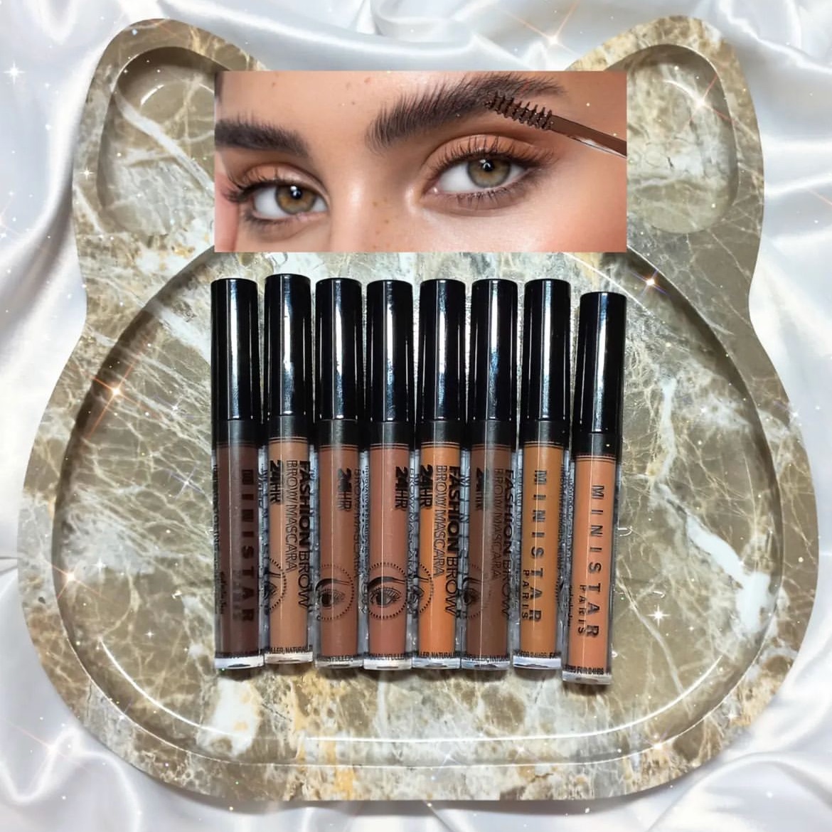 ریمل ابرو برند fashion browضدآب شماره 106