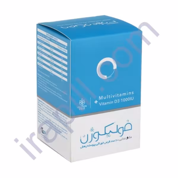 قرص فولیکوژن اروند فارمد 60 عدد