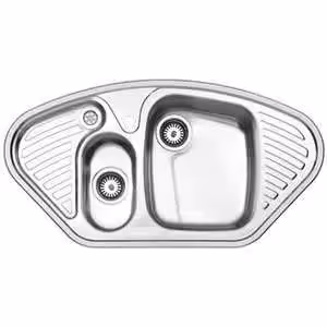 سینک استیل البرز مدل R-640 توکار  مدل