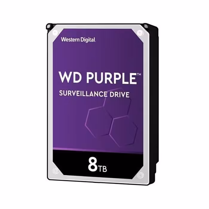 هارددیسک اینترنال وسترن دیجیتال سری Purple WD80PURZ ظرفیت 8 ترابایت