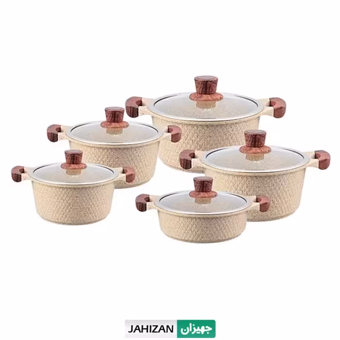 سرویس قابلمه 10 پارچه زیو مدل 7120