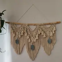 دیوارکوب مکرومه کد17