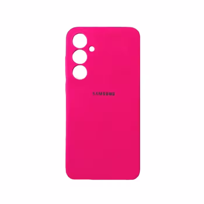 کاور سیلیکونی پاک کنی SAMSUNG A55 رنگ سرخابی
