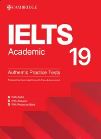کتاب کمبریج ایلتس 19 اکادمیک cambridge IELTS 19 Academic