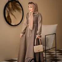 مانتو پاییزه حسنا-سایز 38 تا 48 -طراحی برند ابراحجاب
