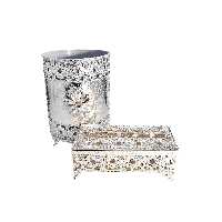 سطل و جعبه آفتابگردان نقره ای ماهان