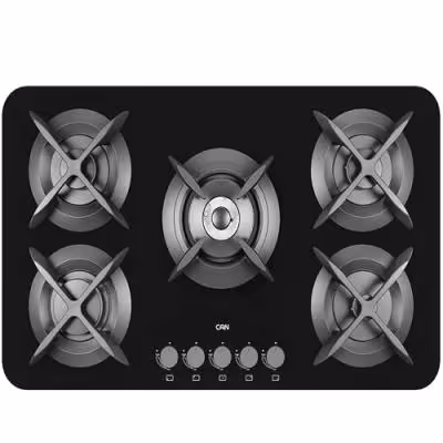 گاز صفحه ای کن اپل مشکی Black