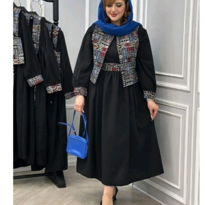 مانتو کتی زنانه کرپ مدل صدف