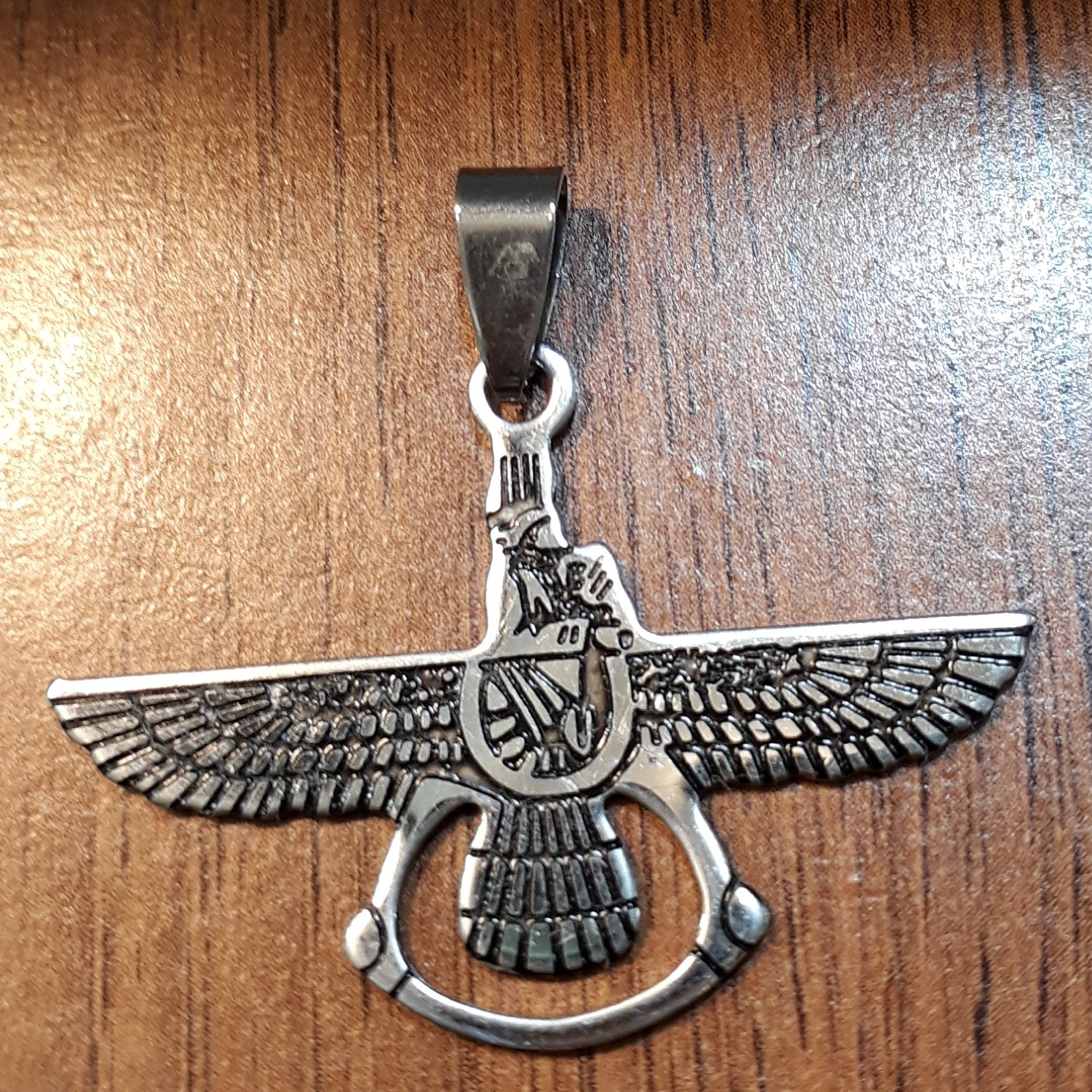 پلاک فروهر استیل 004