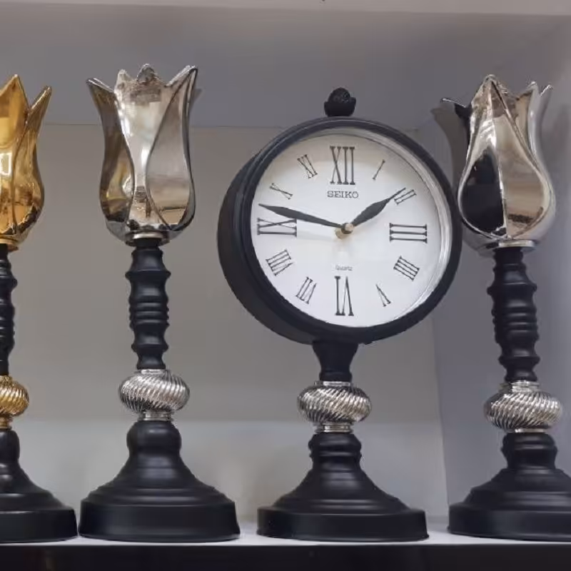 ست ساعت و شمعدان 