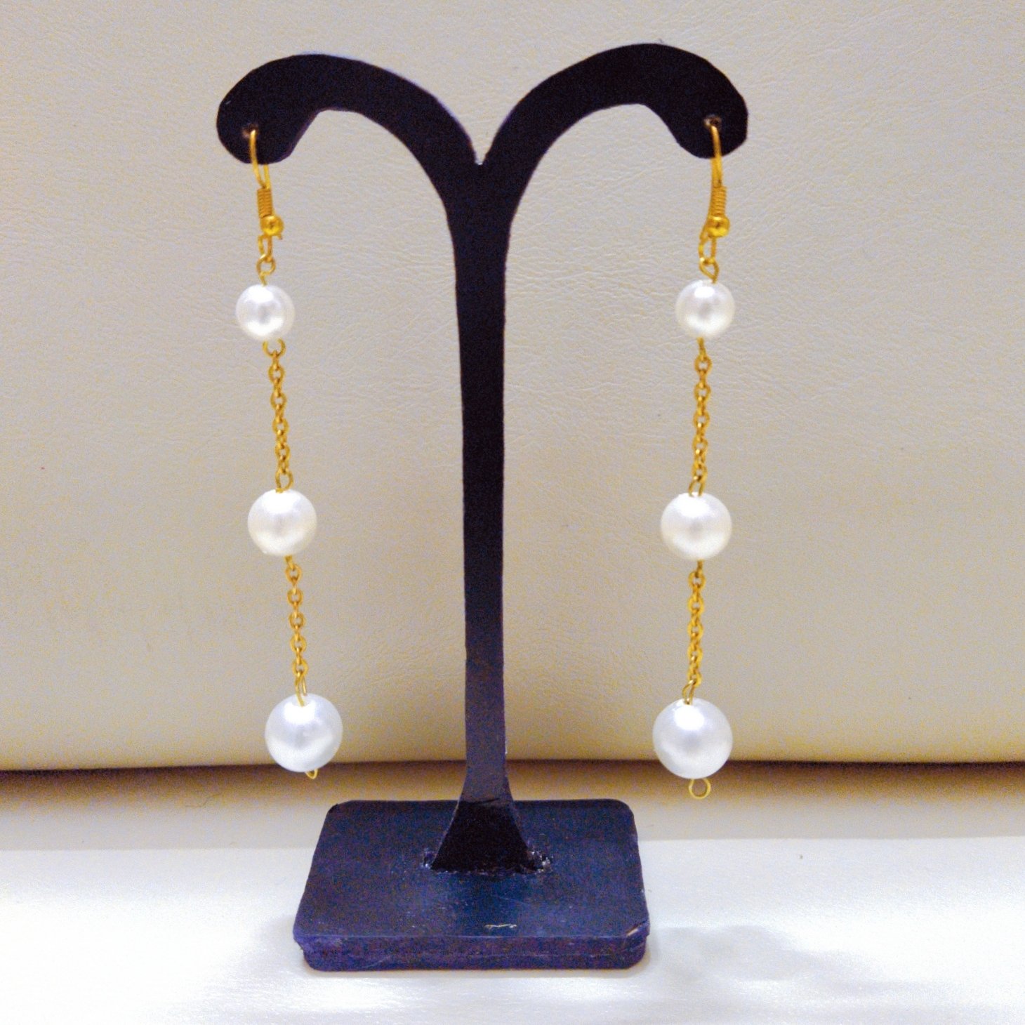 گوشواره مرواریدی استیل رنگ ثابت تضمینی ضد حساسیت و سبک قیمت استثنایی