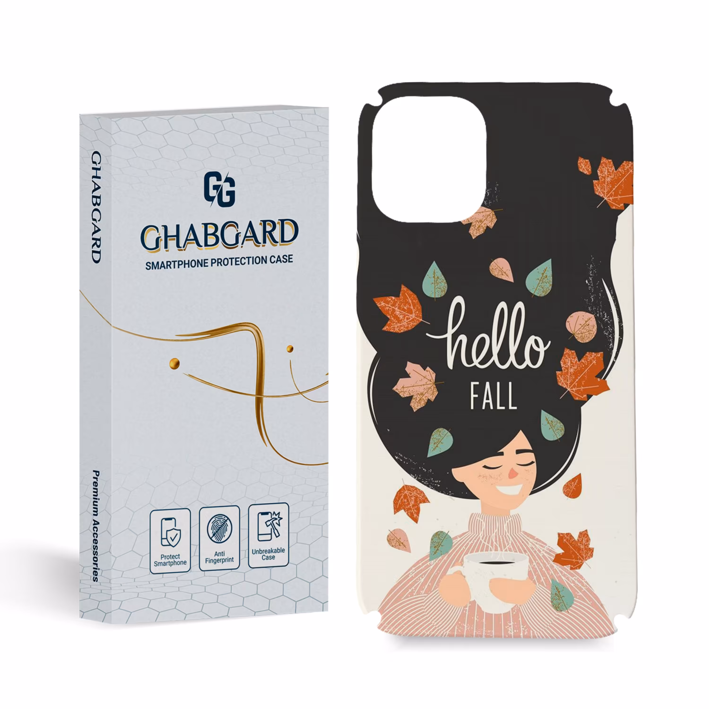 گارد قاب کاور دخترانه مدل g4002 مناسب گوشی موبایل 12mini full