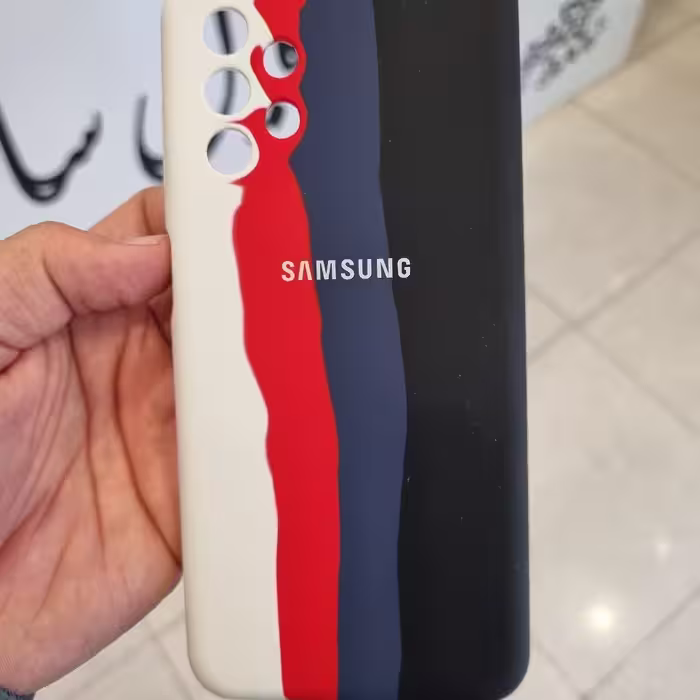 قاب سیلیکونی اورجینال رنگین کمانی Samsung A13