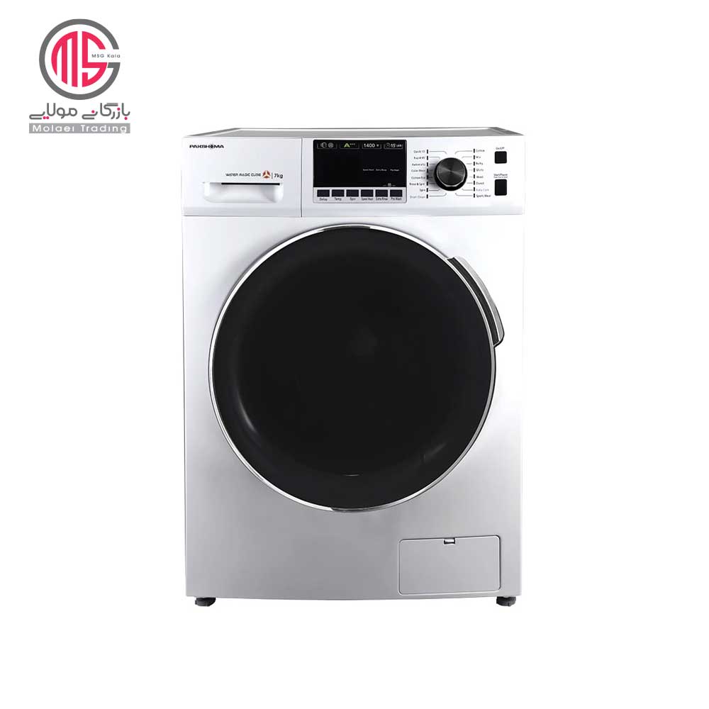 ماشین لباسشویی 7 کیلویی پاکشوما مدل BWF 40714