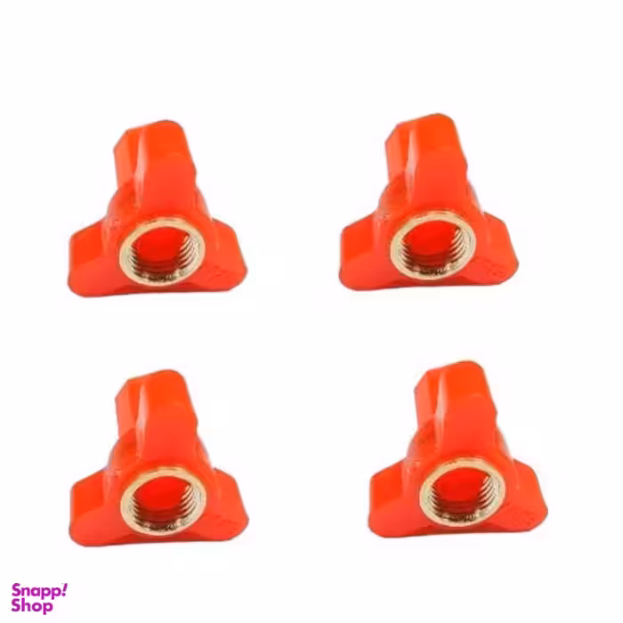 مهره شلنگ کولر آبی مدل M04 مجموعه 4 عددی