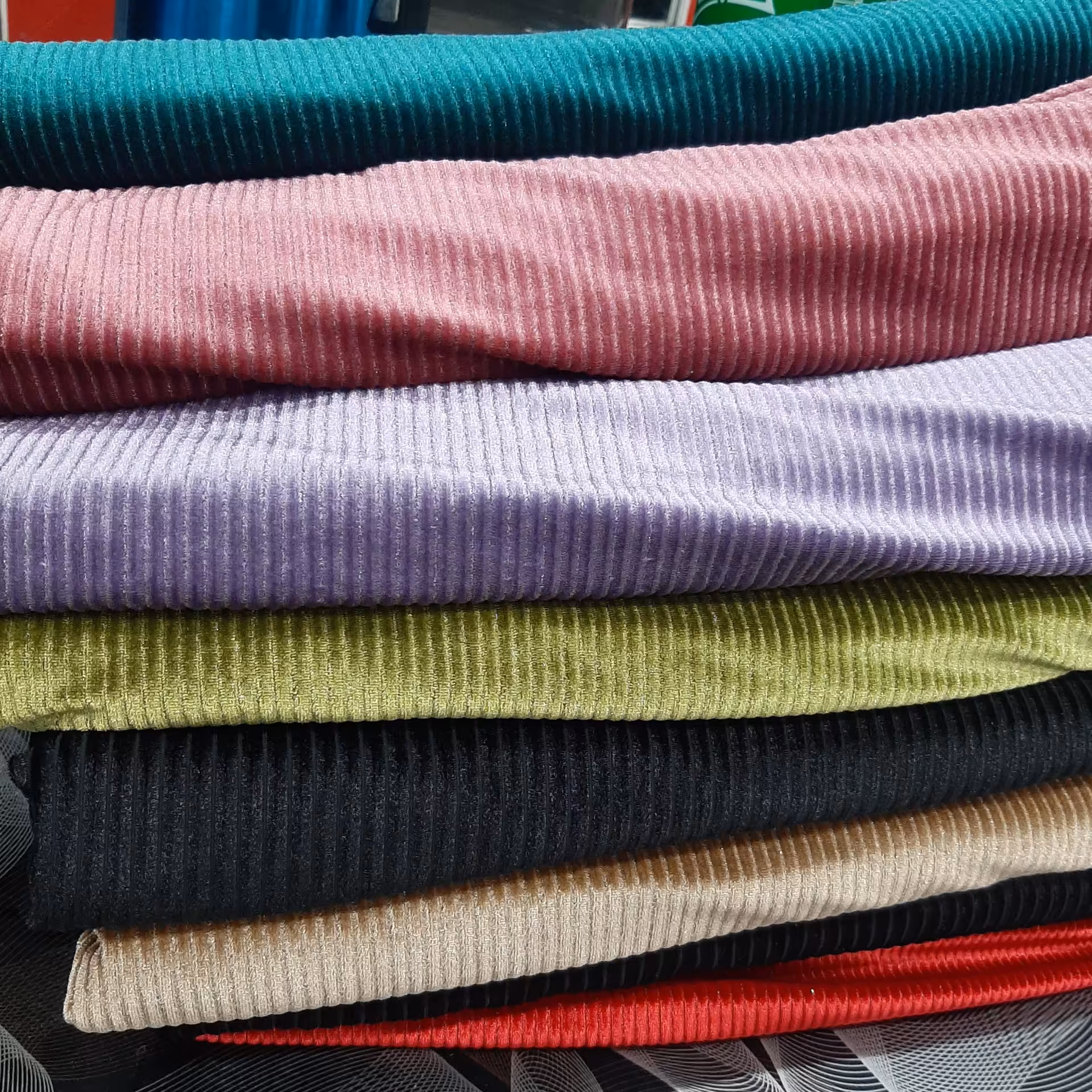 پارچه مخمل کبریتی