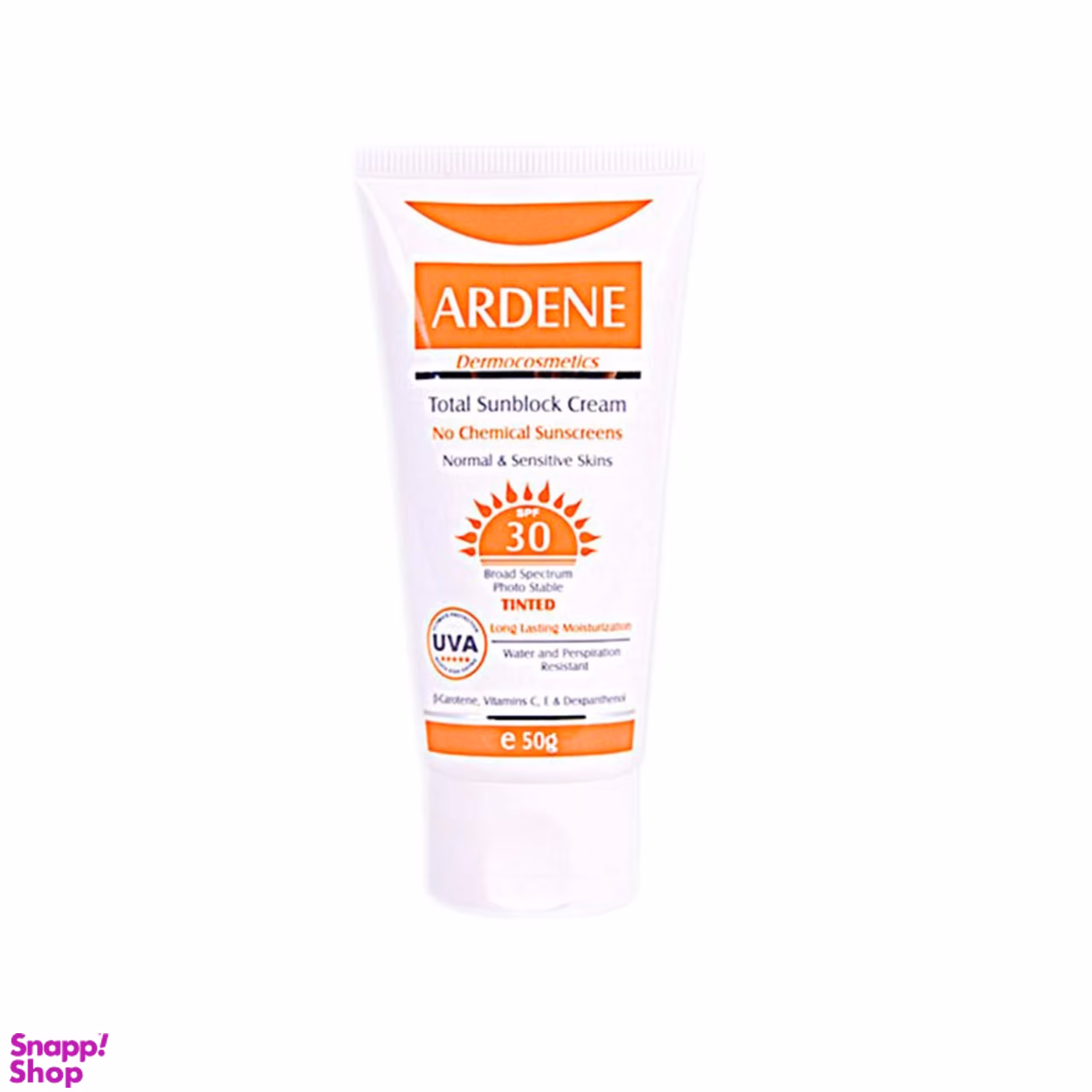کرم ضد آفتاب آردن (Ardene) اس پی اف-30 فیزیکال رنگی 50 گرم