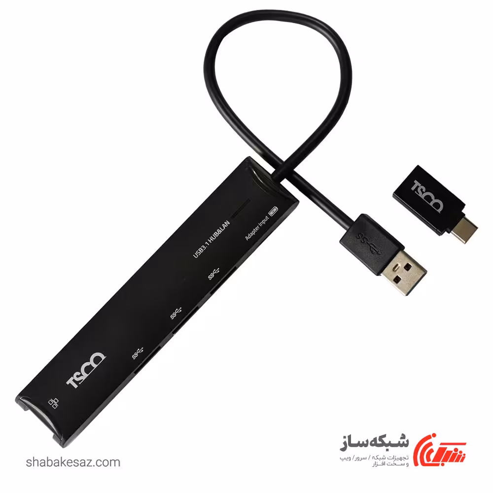 قیمت و خرید هاب Type C تسکو TSCO THU 1165 - شبکه ساز