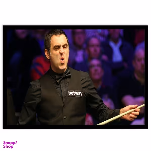 تابلو نوری بکلیت طرح بازیکن اسنوکر و بیلیارد رونی سالیوان مدل W-14230