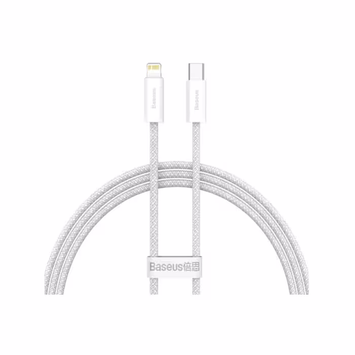 کابل تبدیل USB-C به لایتنینگ باسئوس مدل CALD000002 20W طول 1متر - فروشگاه کارما آی‌تی