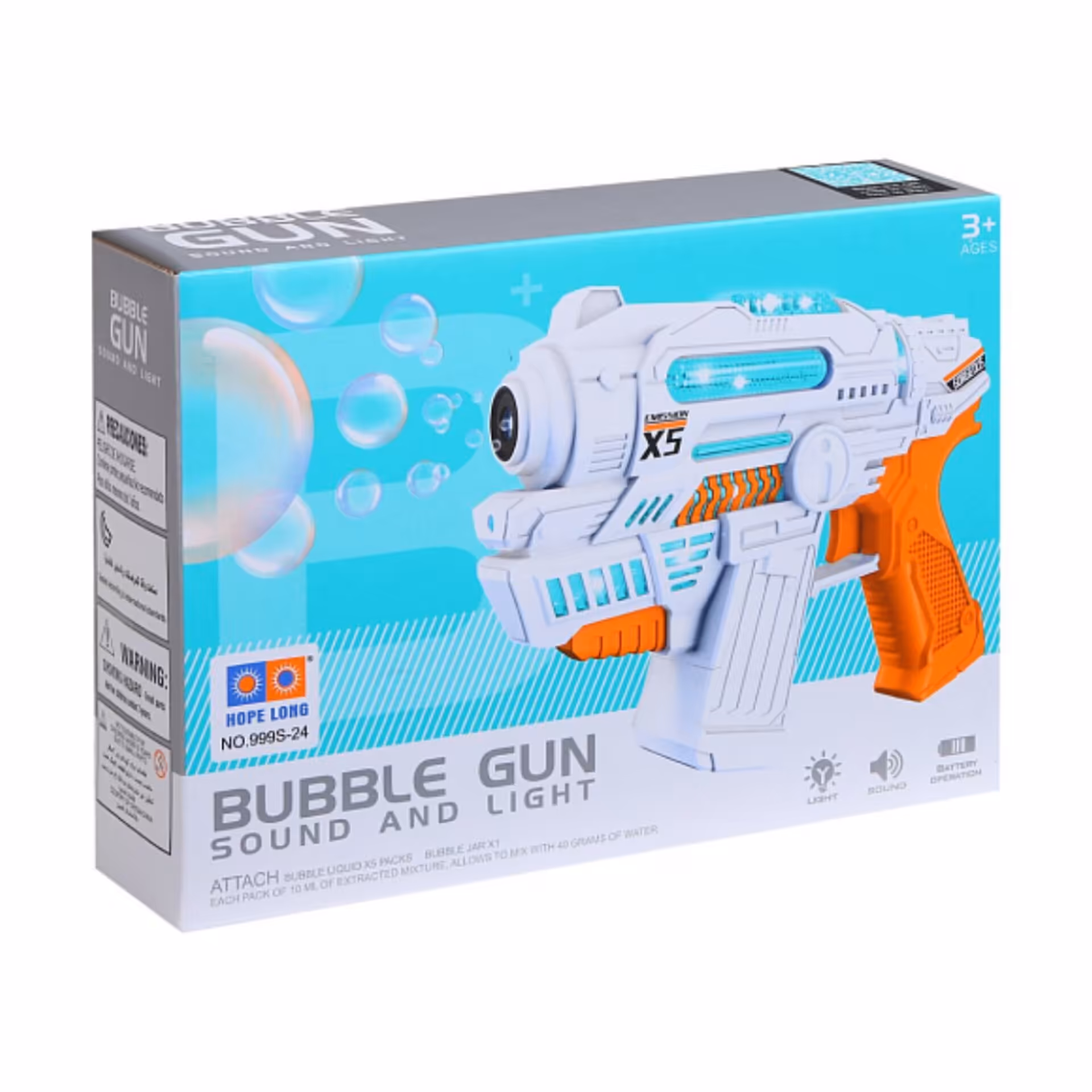 اسباب بازی تفنگ حباب ساز خشاب دار باطری خور موزیکال چراغ دار درجه یک کیفیت اصلی تفنگ حباب ساز باطری خور 