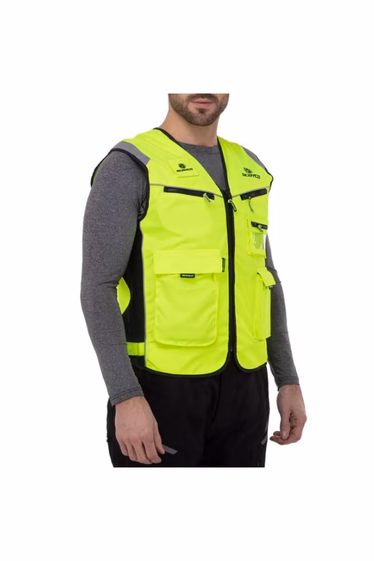 جلیقه موتورسوار موتور Jk30 2 با بازتابنده اسکایکو Scoyco