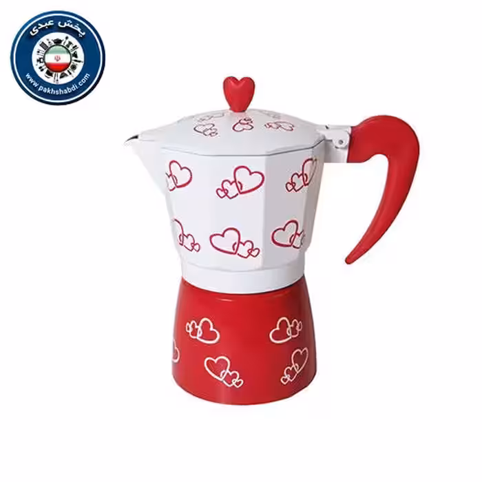 قهوه جوش 2 کاپ طرح دار