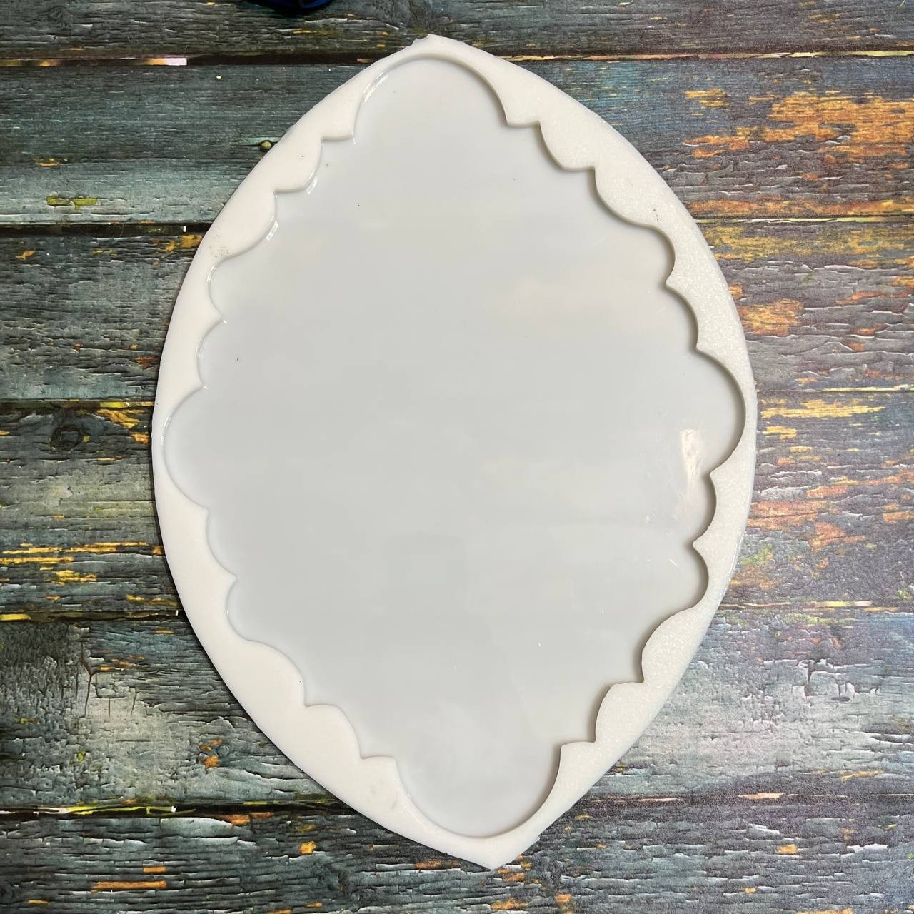 قالب سیلیکونی سینی بیضی  بزرگ سایز42 در 31