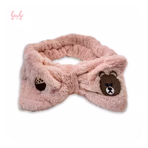 هدبند زنانه فیشیال گلبه‌ای