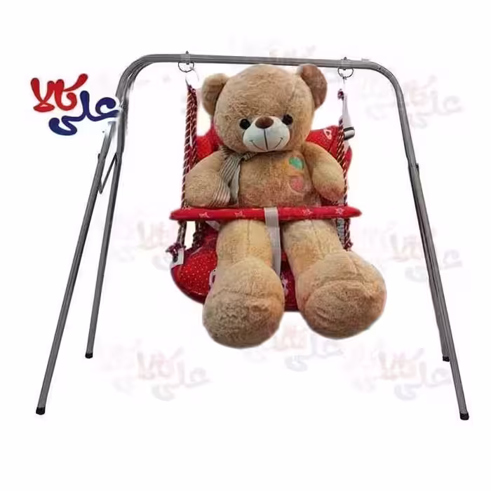 تاب ریلکسی پارچه ای به همراه پایه فلزی