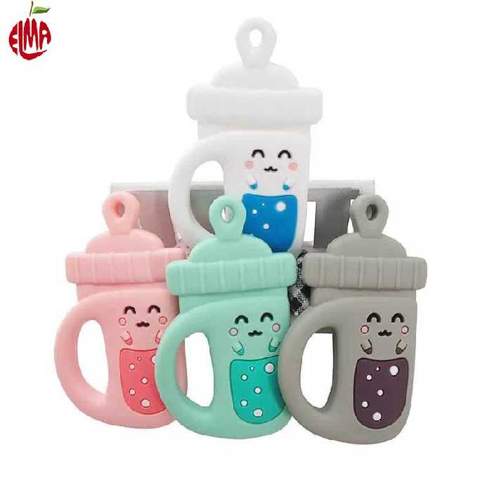 دندانگیر سلیکونی شیشه شیر