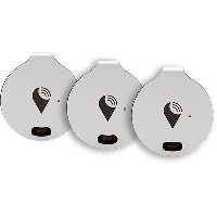 ترک آر گجت هوشمند مکان یاب مدل Bravo Tracker 3 Pack پکیج 3 تایی نقره ای - Hiapple.ir