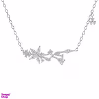 گردنبند نقره زنانه اقلیمه کد GN366