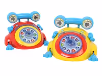 تلفن موزیکال و چراغدار اسباب بازی طرح  قورباغه