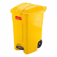 سطل پدالی چرخ دار ناصرپلاستیک