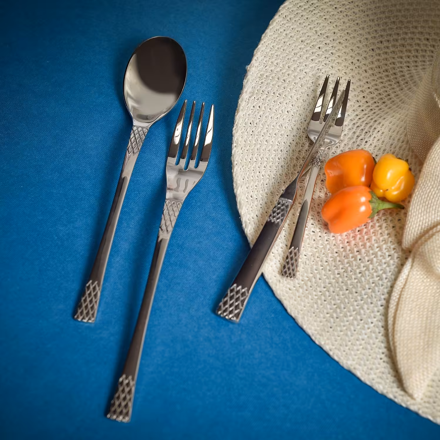 سرویس قاشق و چنگال 137 پارچه ام جی اس مدل DF053