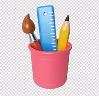 عکس لوازم التحریر PNG | گرافیک با طعم تربچه