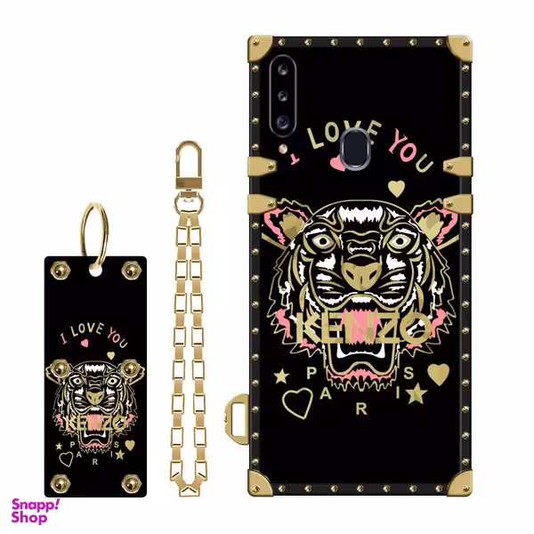 کاور مدل صندوقی KENB مناسب برای گوشی سامسونگ Galaxy A20s به همراه آویز