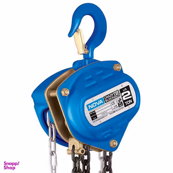 جرثقیل زنجیری نووا (Nova) مدل NTC 2804 وزن 2 تن