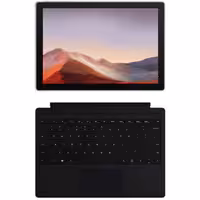 تبلت مایکروسافت مدل Surface Pro 7 Plus Core i7 رم 32GB ظرفیت 1TB به همراه کیبورد Black Type Cover