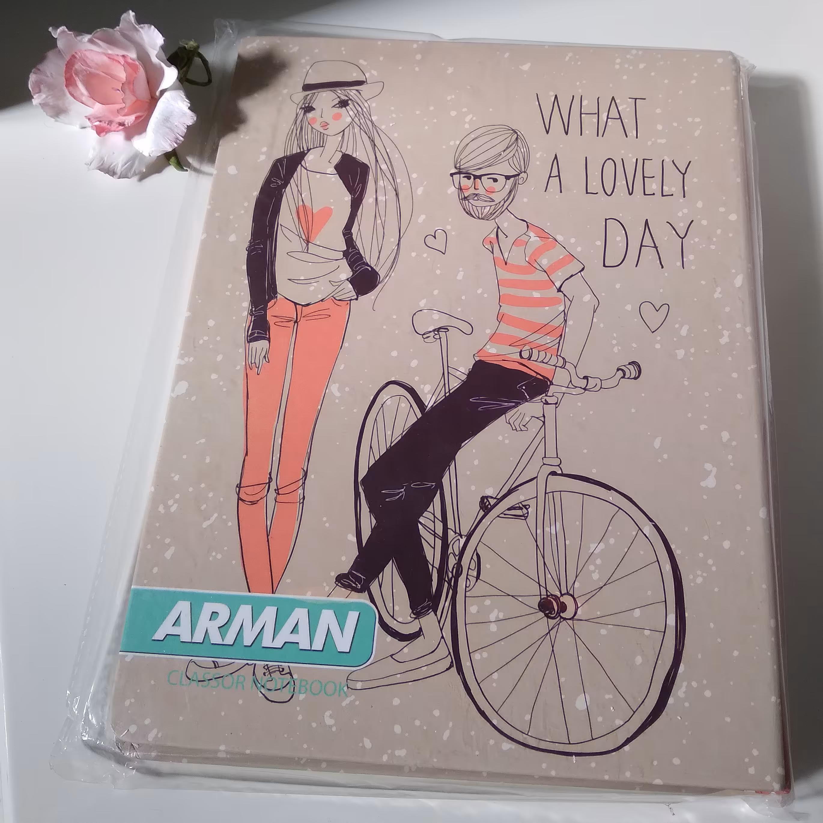 دفتر کلاسوری 26 حلقه قفل فلزی کلاسیک ارمان 